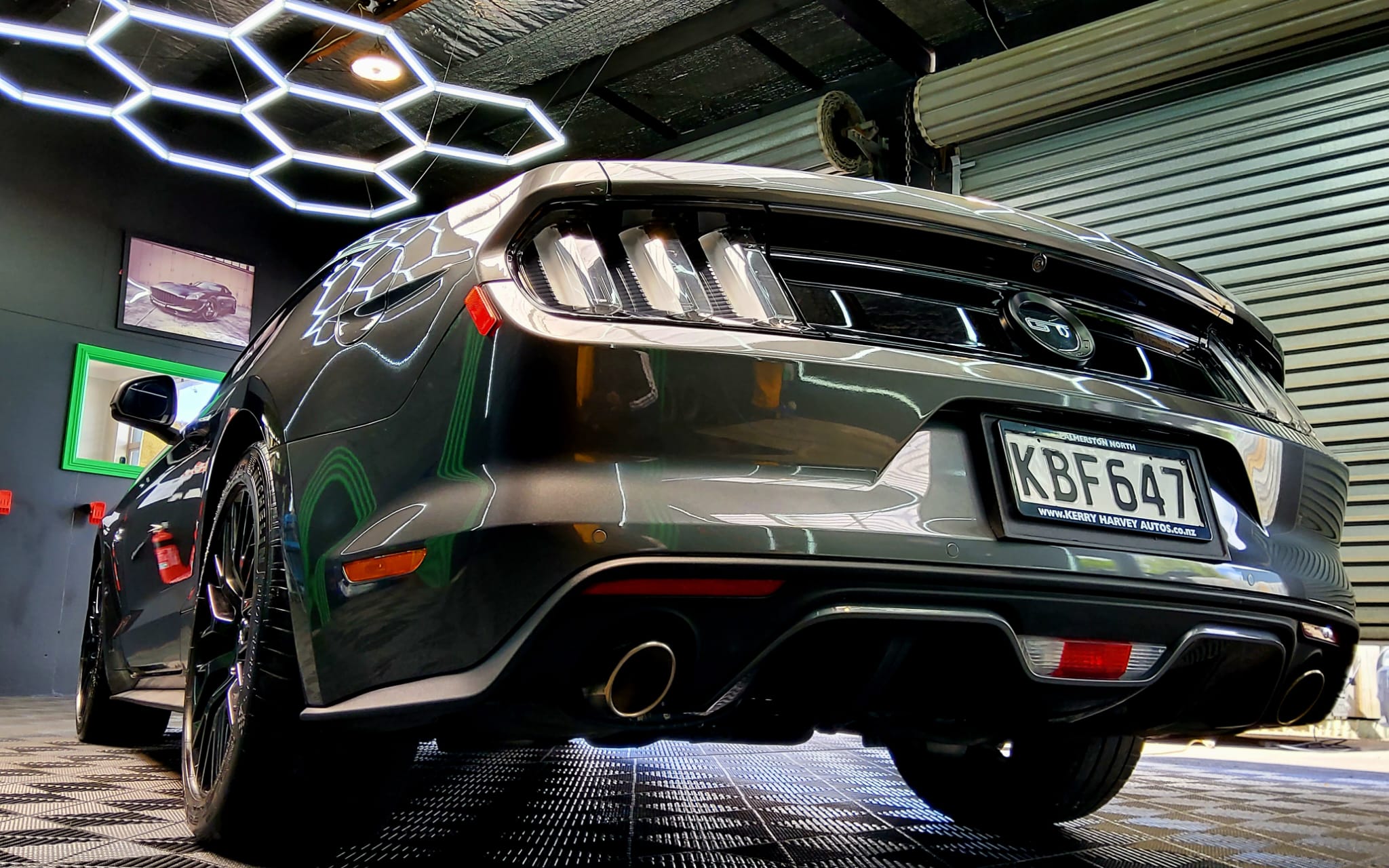 Paint protection on Mustang