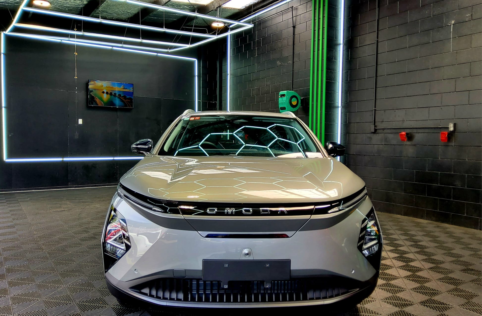 Interior detailing in studio